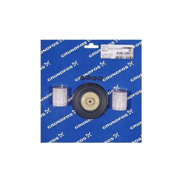 Pump Repair Parts- Kit, valve/diaphragm DME60 PV/T/C, DME Series.